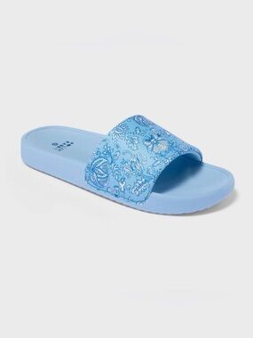 NWT Roller Rabbit X Target Floral Vines Slide Sandals